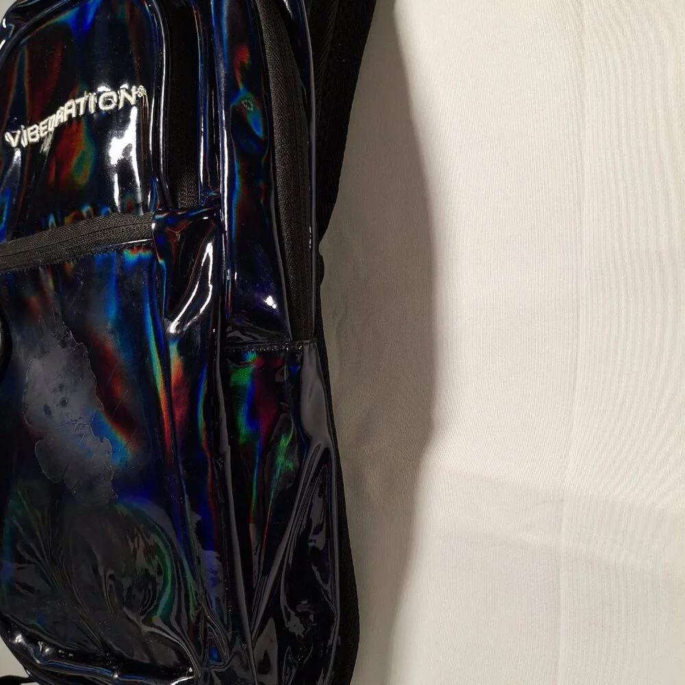 Vibedration Hydration Backpack w/o bladder - Holographic - Black - Used